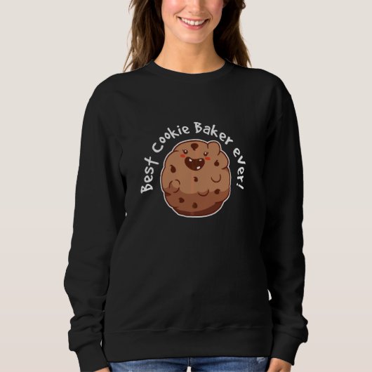 Bester Cookie Baker je Backkochtopf Sweatshirt (Vorderseite)