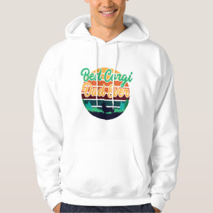 Bester Corgi-Vater Aller Zeiten Retro Vintage Vate Hoodie