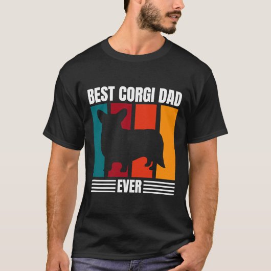 Bester Corgi-Vater je 433 T-Shirt (Vorderseite)