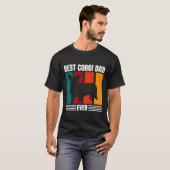 Bester Corgi-Vater je 433 T-Shirt (Vorne ganz)