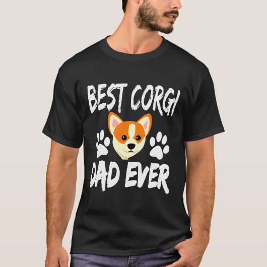 Bester Corgi-Vater je 584 T-Shirt (Vorderseite)