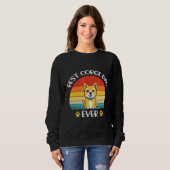 Bester Corgi Vater je Corgi Corgi Sweatshirt (Vorne ganz)