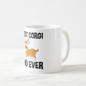 Bester Corgi-Vater je Kaffeetasse (VorderseiteRechts)