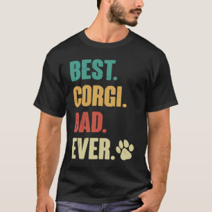 Bester Corgi-Vater Pembroke Welsh Corgi Hund T-Shirt
