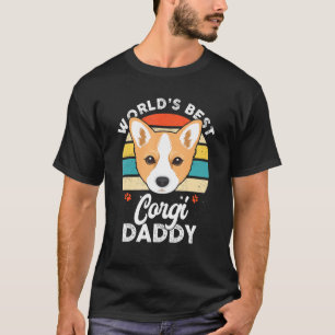 Bester Corgi-Vati-Hund der Welt T-Shirt