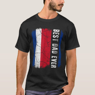 Bester Costa Ricaner Vater je Costa Rica Daddy Vat T-Shirt