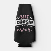**BESTER COUSIN EVER** KANN ODER FLASCHE COOLER FLASCHENKÜHLER (Vorderseite)