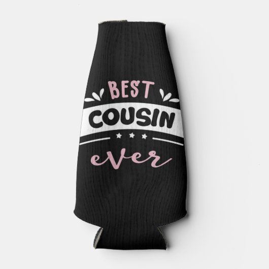 **BESTER COUSIN EVER** KANN ODER FLASCHE COOLER FLASCHENKÜHLER (Vorderseite)