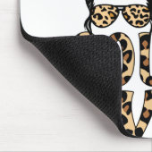 Bester Cousin je Leopard Karierter Muttertag Mousepad (Ecke)