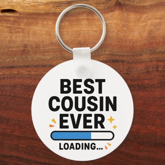 Bester Cousin je Schlüsselanhänger (Rückseite)