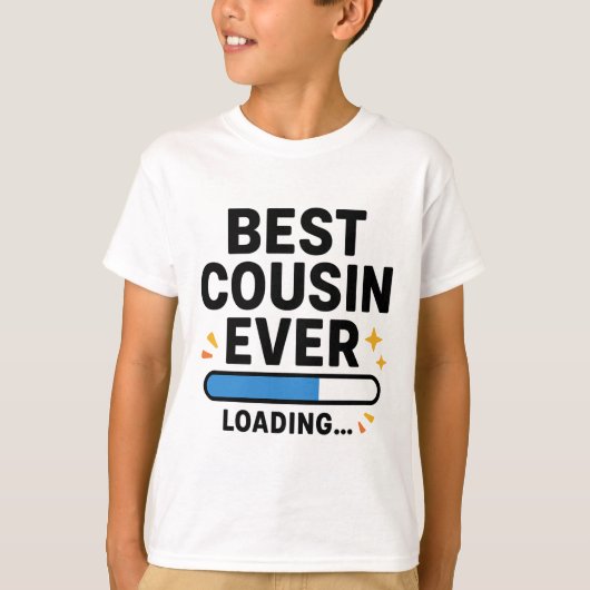 Bester Cousin je T-Shirt (Vorderseite)