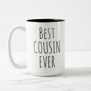 Bester Cousin überhaupt Lustiges Geburtstags- od Zweifarbige Tasse