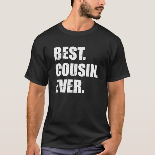 Bester Cousin überhaupt T-Shirt (Vorderseite)