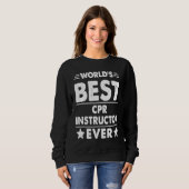 Bester CPR-Lehrer der Welt Sweatshirt (Vorne ganz)