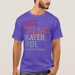 Bester Cribbage-Player je bereit, um gekocht zu we T-Shirt
