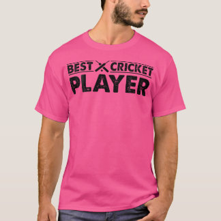 Bester Cricket-Player-Cricketspieler T-Shirt