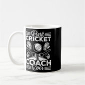 Bester Cricket-Trainer überhaupt Kaffeetasse (Links)