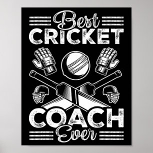 Bester Cricket-Trainer überhaupt Poster