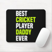 Bester Cricketspieler Daddy jemals - Cricket Daddy Mousepad (Mit Mouse)