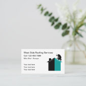 Bester Dachservice - Visitenkarten Visitenkarte (Stehend Vorderseite)
