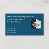 Bester Dachservice - Visitenkarten Visitenkarte (Vorderseite)