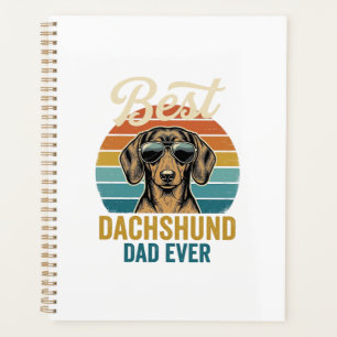 Bester Dachshund-Vater Aller Zeiten Vintage-Hund-S Planer
