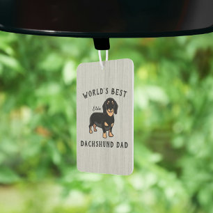 Bester Dachshund-Vater der Welt Individueller Hund Autolufterfrischer