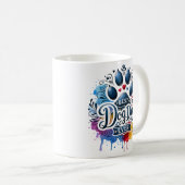 Bester Dad-Hund ever Kaffeetasse (VorderseiteRechts)