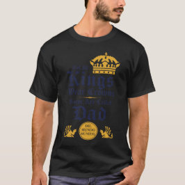 Bester Dad-König der Welt Kronen-Vatertag T-Shirt