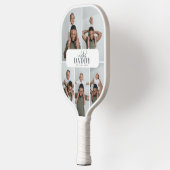 Bester Daddy der Welt | Fotocollage Pickleball Schläger (Links)