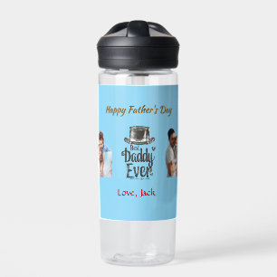 Bester Daddy Ever - Kundenspezifisches Geschenk fü Trinkflasche
