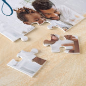 Bester Daddy je benutzerdefinierten Text Foto Coll Puzzle (Seite)