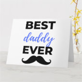 Bester Daddy je Black Karte (Gelbe Blume)