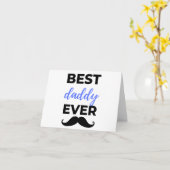 Bester Daddy je Black Karte (Gelbe Blume)
