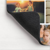 Bester Daddy je Foto Collage Mousepad (Ecke)