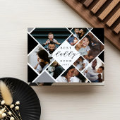 Bester Daddy je Moderne FotoCollage Personalisiert Karte