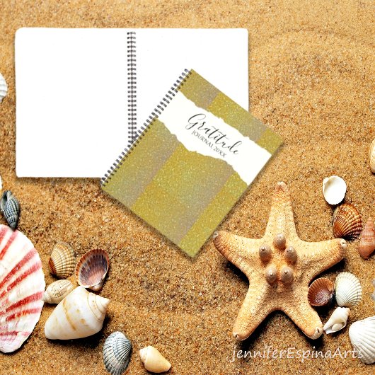 Bester Dankbarkeits-Glitzer-Journal Notizblock