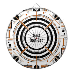 Bester Dart-Vater – Frohen Vatertag Dartscheibe