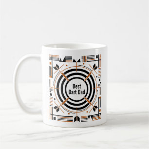 Bester Dart-Vater – Frohen Vatertag Kaffeetasse