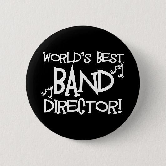 Bester das Band-Direktor der Welt Button (Vorderseite)