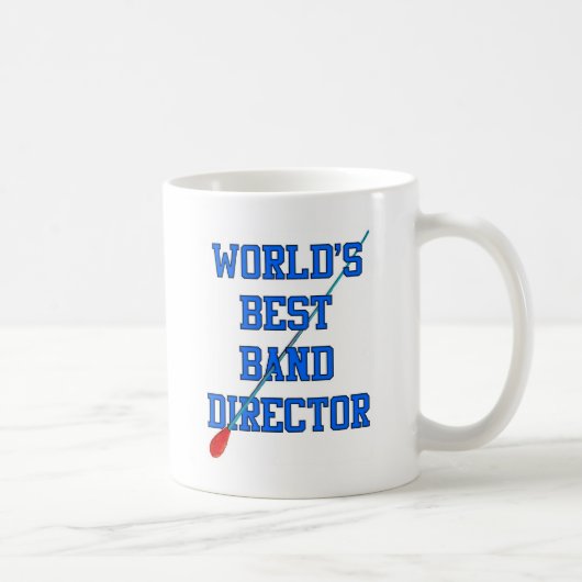 Bester das Band-Direktor der Welt Kaffeetasse (Rechts)