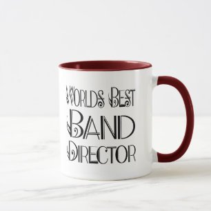 Bester das Band-Direktor Mug der Welt Tasse