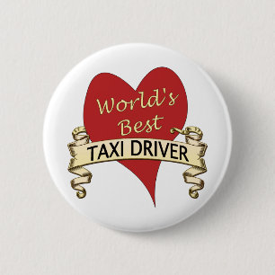 Bester das Taxi-Fahrer der Welt Button