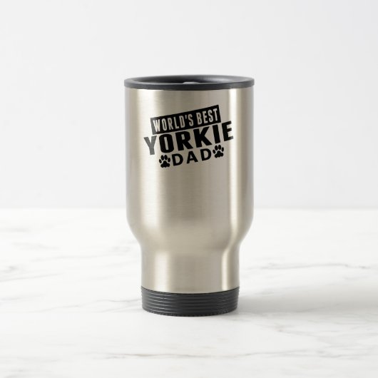 Bester das Yorkie der Welt Vater Reisebecher (Mittel)