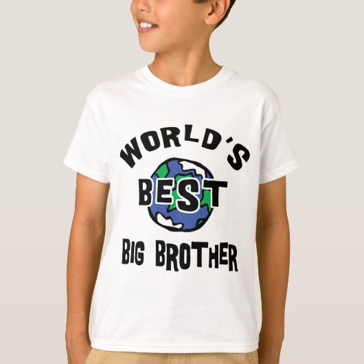Bester der große Bruder-T - Shirt der Welt (Vorderseite)