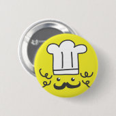 Bester der Kochs-Knopf der Welt Button (Vorne & Hinten)