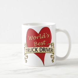 Bester der LKW-Fahrer der Welt Kaffeetasse