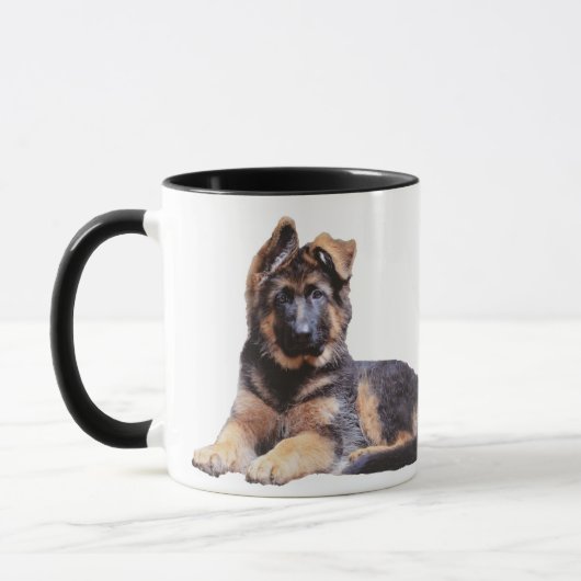 Bester der Schäferhund-Vater der Welt Tasse (Links)
