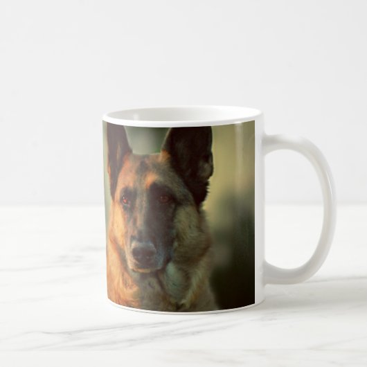 Bester der Schäferhund-Vater der Welt Tasse (Rechts)
