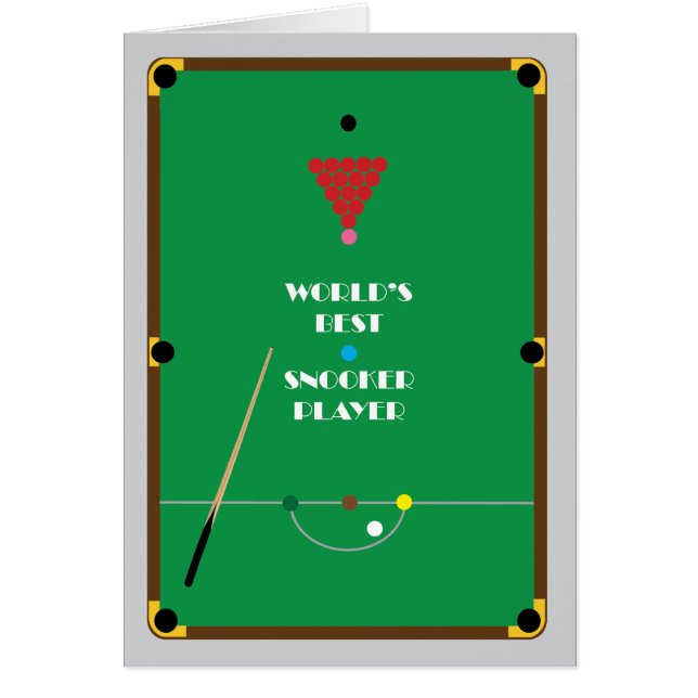 Bester der Snooker-Spieler der Welt (Vorne)